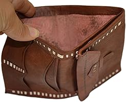 Amazon.com: Treasures Of Morocco Moroccan Handmade Leather Wallet